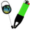 Premium Clip Lighter Leash® - Floral - Yellow / Blue / Green