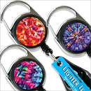 Premium Clip Lighter Leash® - 3 Pack - Tie Dye Series