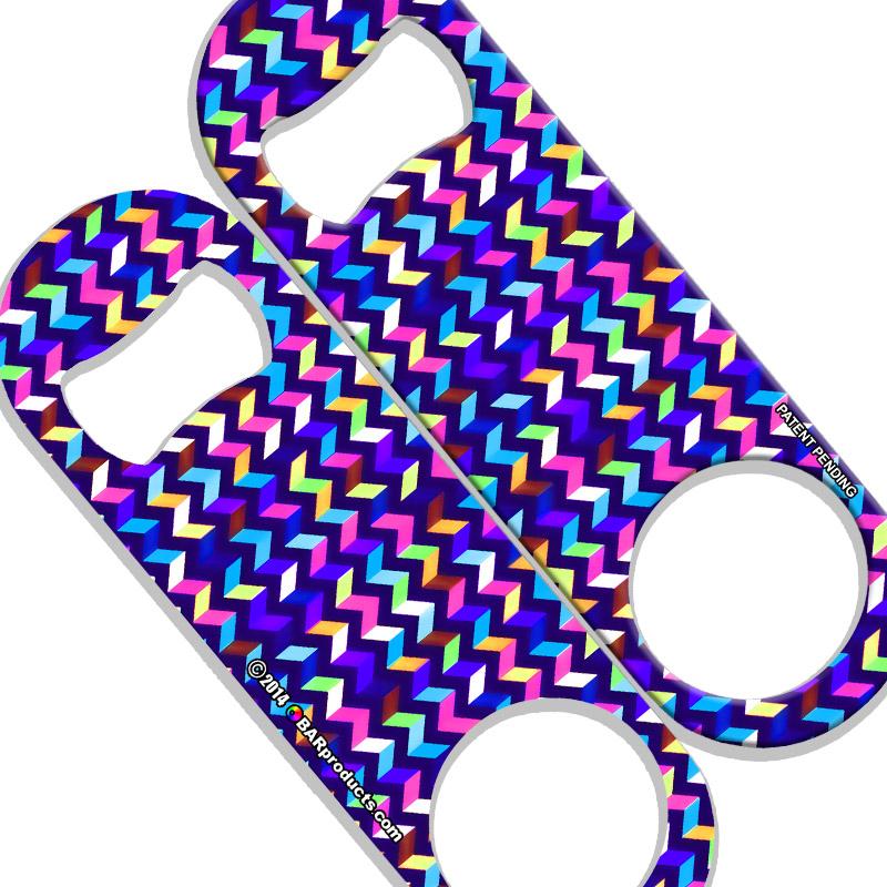 Zig Zag Speed Bottle Opener Medium Sized 5 inch Bar Supplies