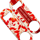 CUSTOMIZABLE  Speed Bottle Opener - Medium Sized 5 inch - Autumn Leaves (V2)