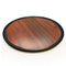 Melamine Wood Grain Non-Slip Trays - Available in 12" or 16"