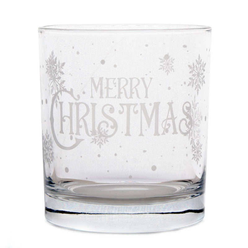 BARCONIC® CHRISTMAS COLLECTION - MERRY CHRISTMAS - GLASSWARE -10 OUNCE
