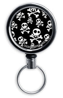 Retractable Reels for Bottle Openers – Skulls