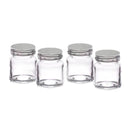 Mini Mason Glass Jars - with lids - 2.5 oz. - Pack of 4