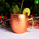BarConic® Hammered Moscow Mule Mug - 18 ounce - Copper Plated