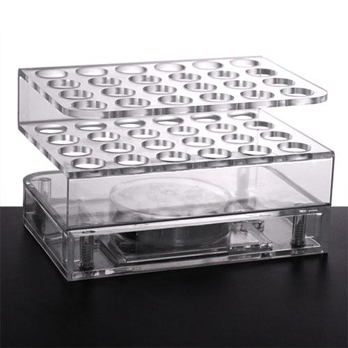 Multi-Color LED Light Up Test Tube Trays – 24 Hole – Bar Supplies
