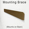 Murphy WalBAR™ - Stained French Cleat Mounting Installation Brace