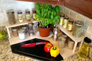 Counter Caddies™ - NATURAL - CORNER Shelf - Culinary