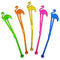 Assorted 5.75" Flamingo Drink Stirrers