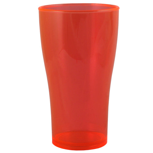 BarConic 570ml Polycarbonate Neon Orange Cup