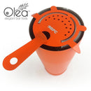 Olea™ Cocktail Strainer - 4 Prong - Metallic NEON Orange