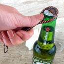 BarConic® Handheld Bottle Opener - Rope Themed - Antique Copper