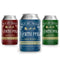 North Pole Brewery Can Coolers - PACK OF 3 (Blue, Red and Green)