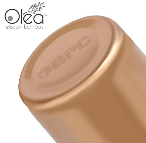 Olea™ 3-Piece Cocktail Shaker Deluxe - Copper Plated - 24 ounce