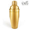 Olea™ 3-Piece Cocktail Shaker Deluxe - Gold Plated - 24 ounce