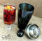 Olea™ Gunmetal Plated 3-Piece Cocktail Shaker Deluxe - 24 ounce