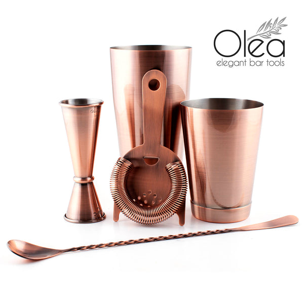 Olea™ Bar Set - Antique Copper