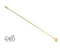 Olea™ Gold Plated Bar Spoon - Weighted Tip - 50cm Length
