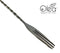 Olea™ Bar Set - Gunmetal Black - 4 Piece (Bar Spoon Tip Option) 