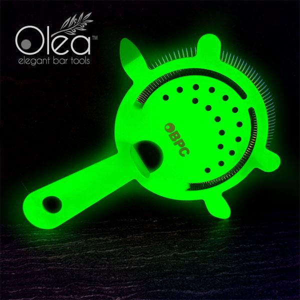 Olea™ Cocktail Strainer - 4 Prong - Metallic NEON Green