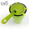 Olea™ 4 Prong Cocktail Strainer - Metallic NEON Lime Green