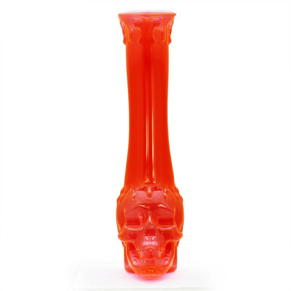 Orange Glow Skull Party Yard - 28 ounce