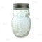 Owl Mason Jar with Lid - 12 ounce