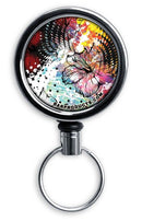 Retractable Reels for Bottle Openers – Painted Floral