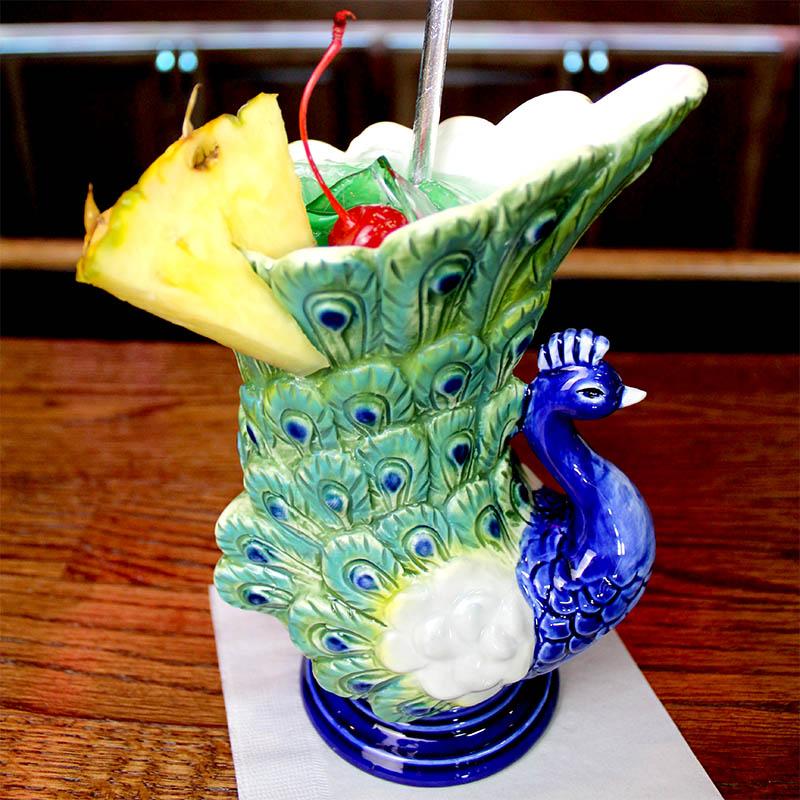 BarConic Drinkware - Tiki Mug - Peacock