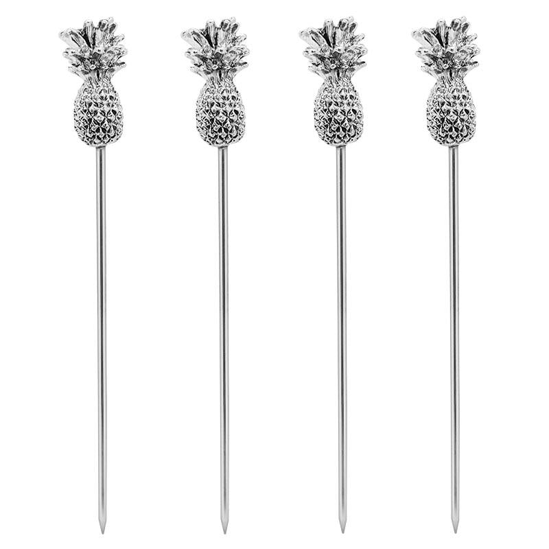 BarConic® Pineapple Cocktail Picks - 4 pack