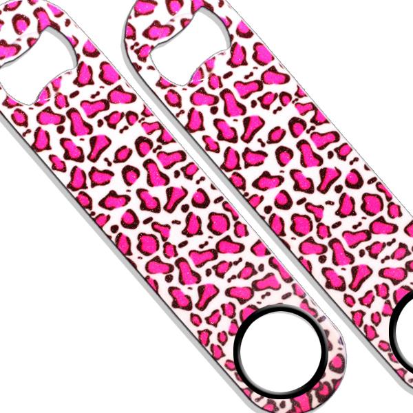 Pink Leopard Print Glitter Speed Opener Series