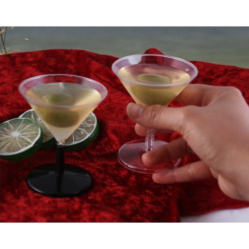 Mini Plastic martini shot glasses