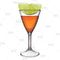 Plastic Martini Shot Glasses - 4 pack - Reusable