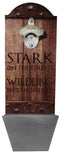 Stark on the Streets... Wooden Bottle Opener with Cap Catcher