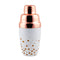 BarConic® 3 Piece Shaker Set - Polka Dot Design w/ Rose Gold Lid