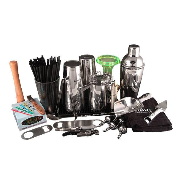 Bar Tools Case Professional Stainless Steel Briefcase Tool Kit – Bar Supplies