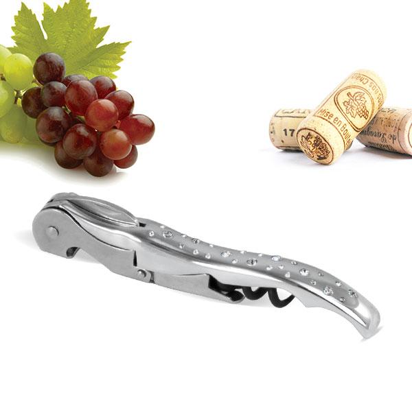 Pulltex® Pulltap Evolution Deluxe Crystal Corkscrew – Bar Supplies