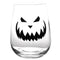 Halloween Jack O'Lantern Stemless Wine Glasses