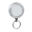 Heavy Duty Chrome Retractable Reel With Belt Clip