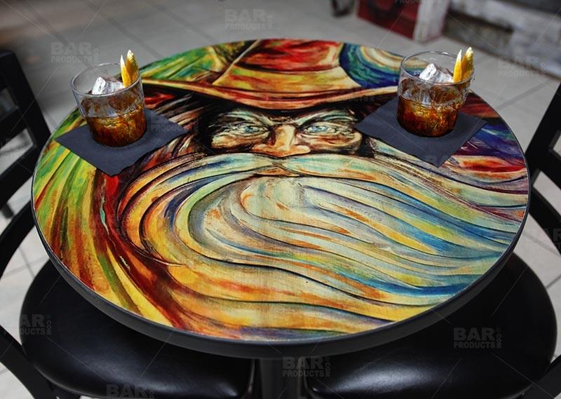 The Wizard Round Wooden Table Top - Two Sizes Available