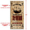 CUSTOMIZABLE Large Vintage Wooden Bar Sign - Jamaican Rum - 11 3/4" x 23 3/4"