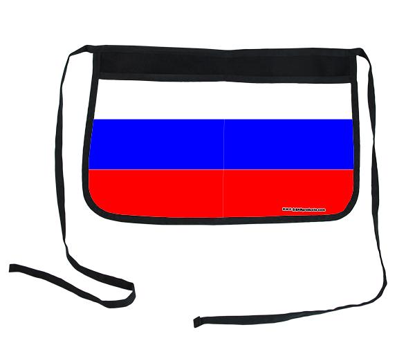 Flag of Russia Two-Pocket Kolorcoat™ Server Apron
