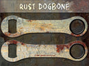 Dog Bone Bottle Opener - Rust