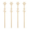 BarConic® Bamboo Sailor Swizzle Sticks - 100 pack