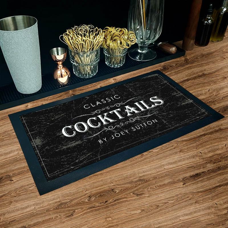 Custom Bar Service Mat - 17.25