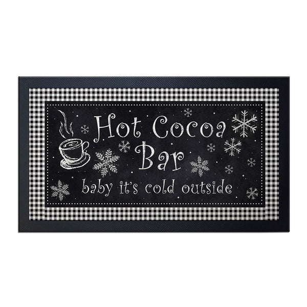 Hot Cocoa Bar Service Mat - 17.25" X 10"