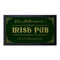 Custom Bar Service Mat - Irish Pub - 17.25" x 10"
