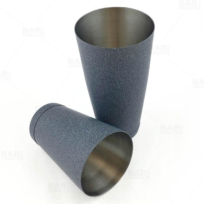 BarConic® Cocktail Shaker Set - 28oz / 18oz Weighted Tins - Weathered Iron