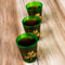 Shamrock Plastic Shot Glasses - Pack of 3