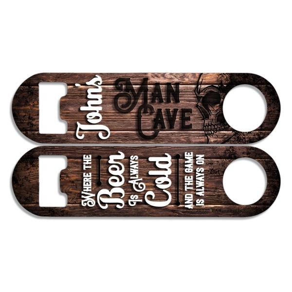 CUSTOMIZABLE Skinny Mini Bottle Opener - Man Cave